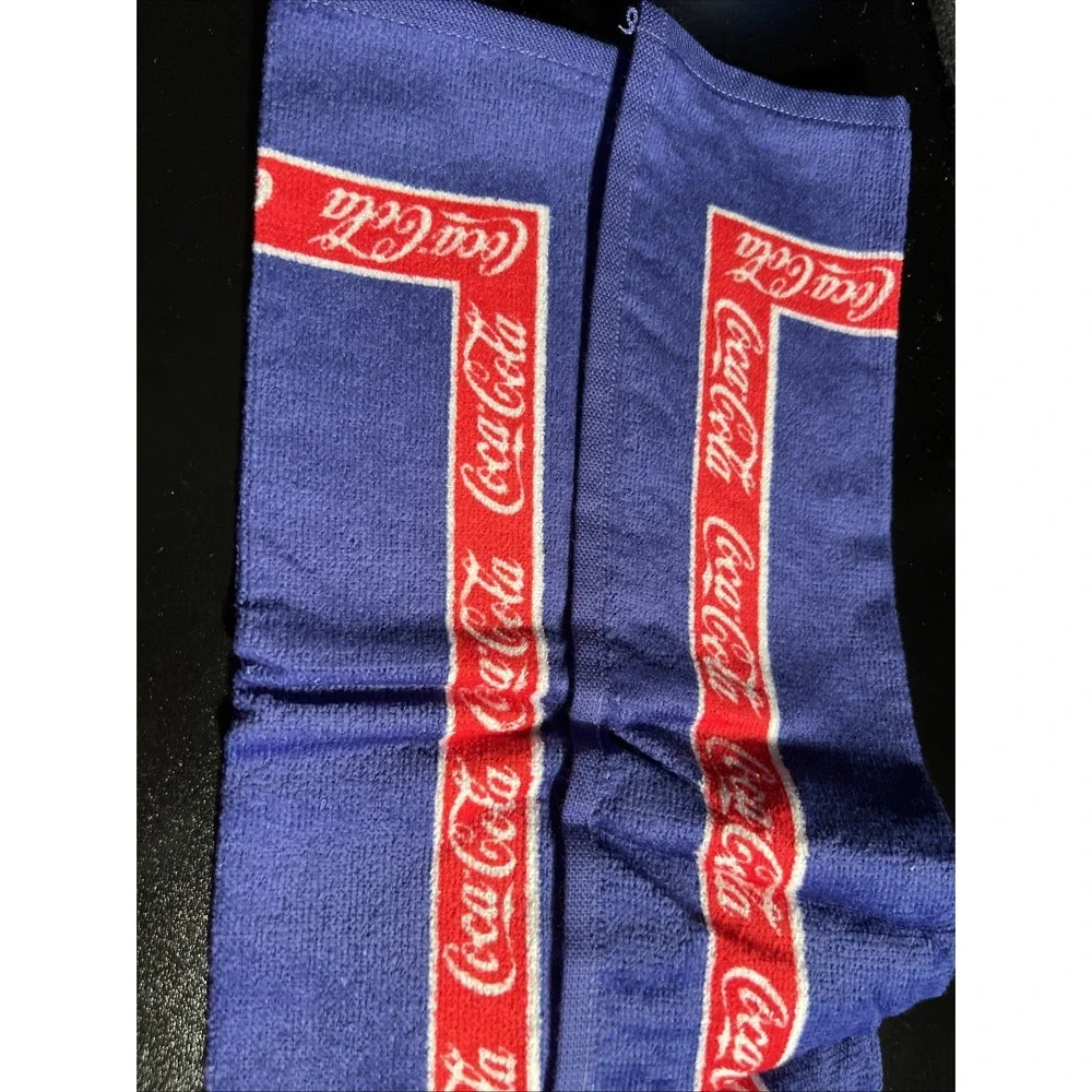 NOS Vintage Nostalgia Pantry / dish towel - Coca-Cola cotton. 26x16‎